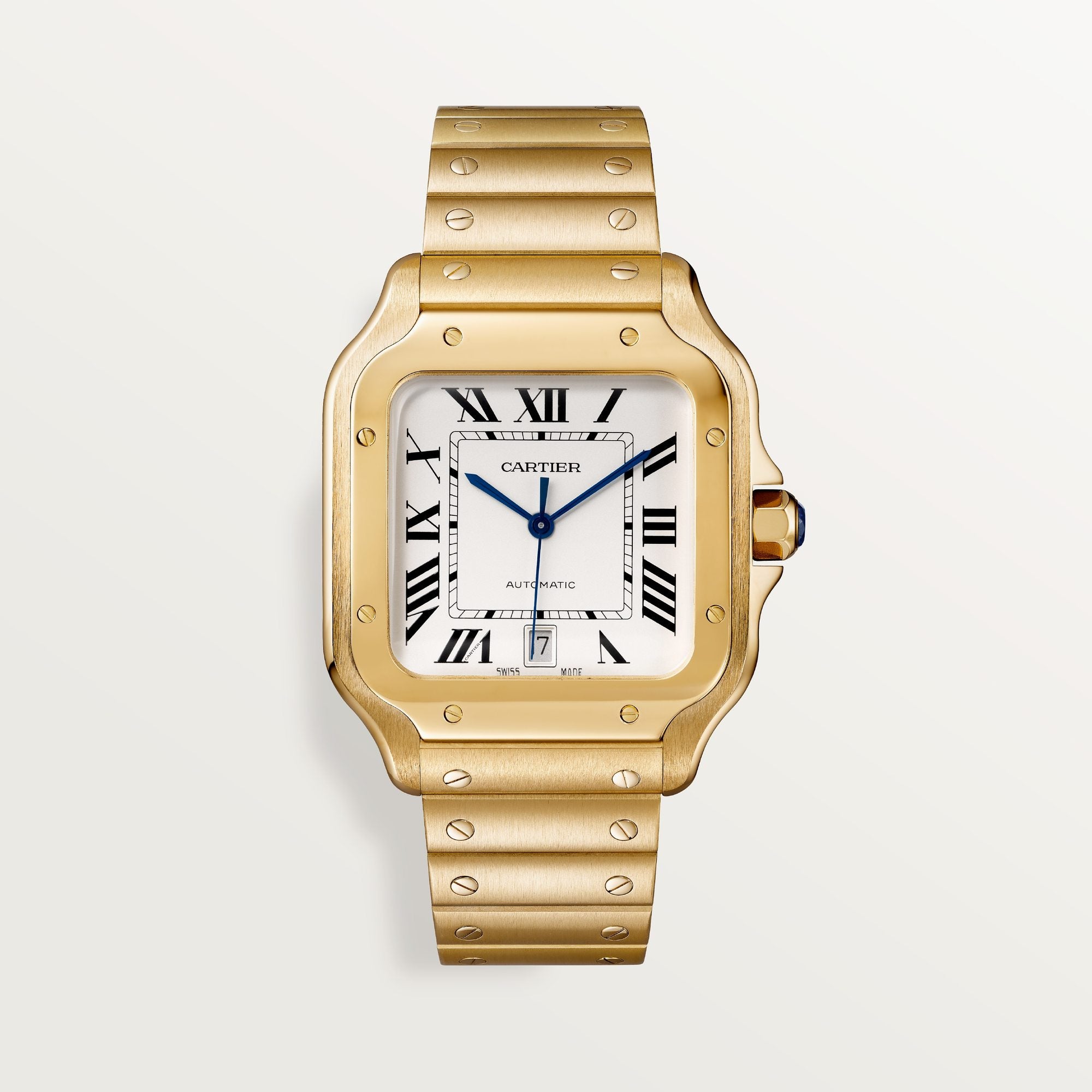 RELOJ SANTOS DE CARTIER DORADO - CIERRE DE LA TIENDA - ENVÍO GRATIS